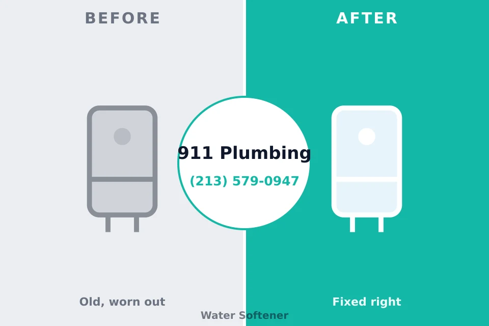Before and after: plumbing company De Soto, MO
